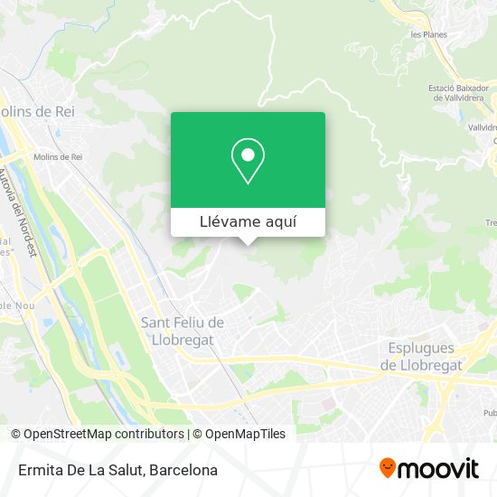 Mapa Ermita De La Salut