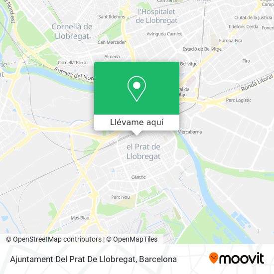 Mapa Ajuntament Del Prat De Llobregat