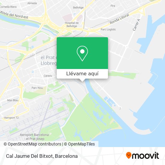 Mapa Cal Jaume Del Bitxot