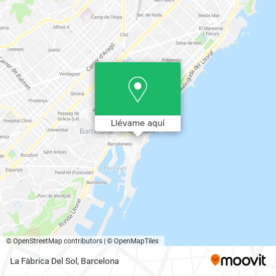 Mapa La Fàbrica Del Sol