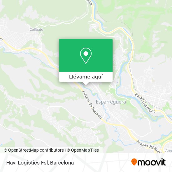Mapa Havi Logistics Fsl