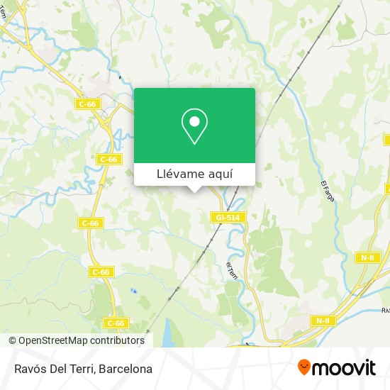 Mapa Ravós Del Terri