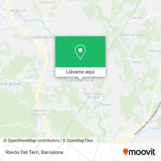 Mapa Ravós Del Terri