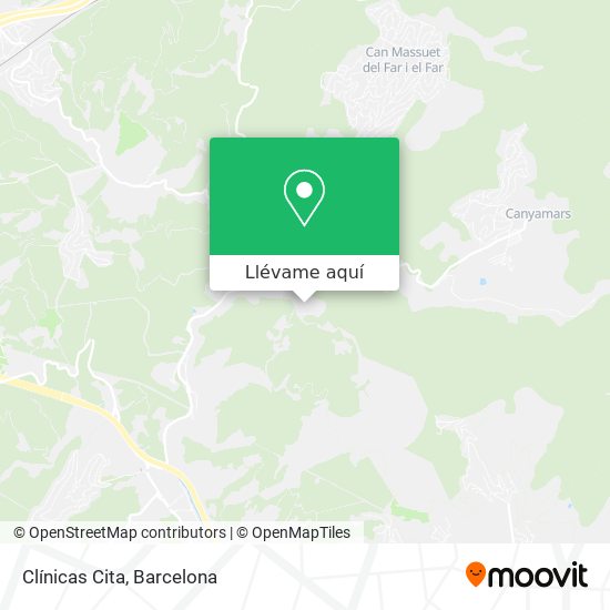 Mapa Clínicas Cita
