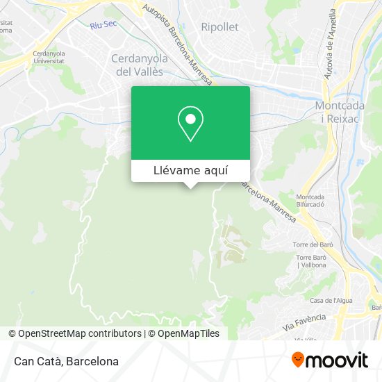 Mapa Can Catà