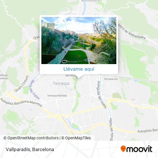 Mapa Vallparadís