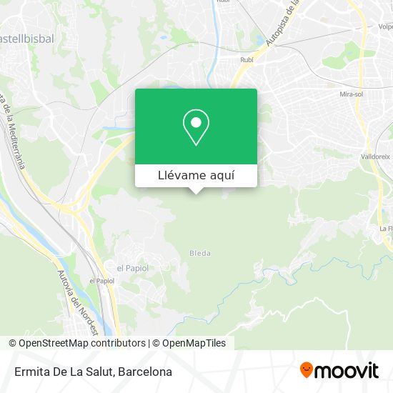 Mapa Ermita De La Salut