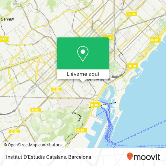 Mapa Institut D'Estudis Catalans