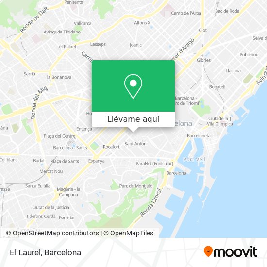 Mapa El Laurel