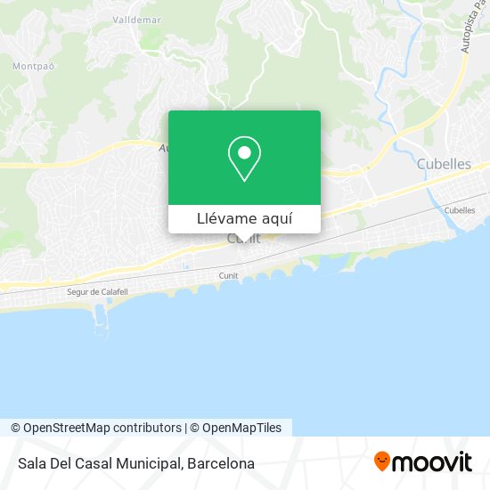 Mapa Sala Del Casal Municipal
