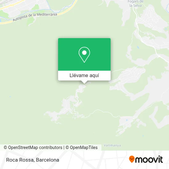 Mapa Roca Rossa