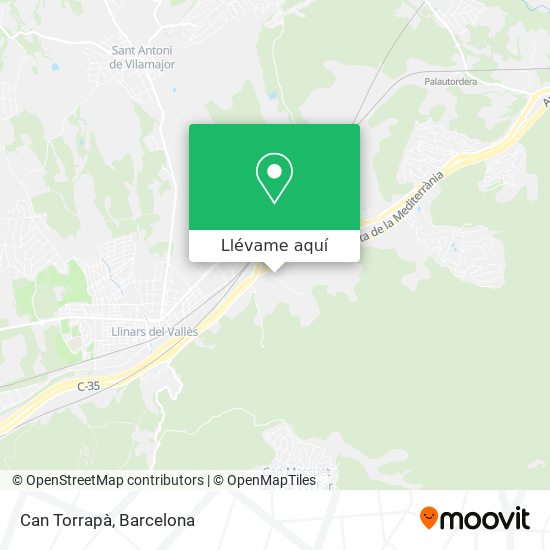 Mapa Can Torrapà