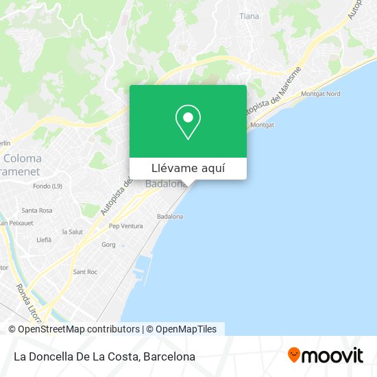 Mapa La Doncella De La Costa