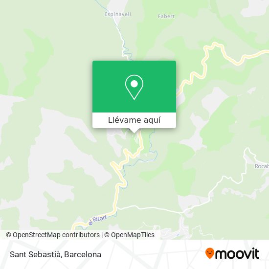Mapa Sant Sebastià