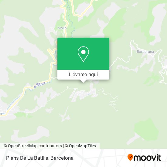 Mapa Plans De La Batllia