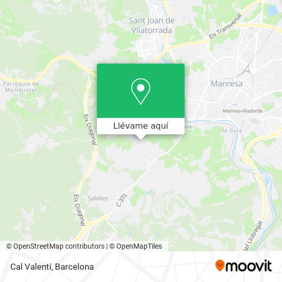 Mapa Cal Valentí