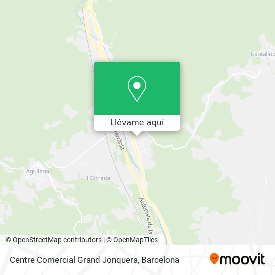 Mapa Centre Comercial Grand Jonquera