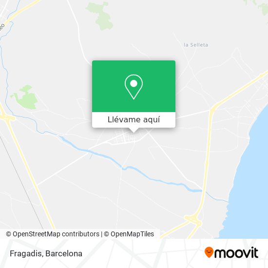 Mapa Fragadis