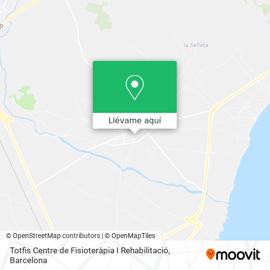 Mapa Totfis Centre de Fisioteràpia I Rehabilitació