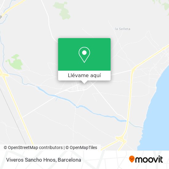 Mapa Viveros Sancho Hnos