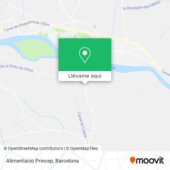Mapa Alimentacio Princep