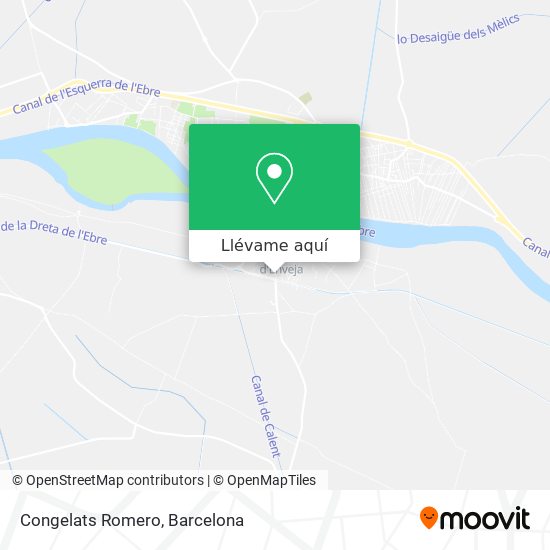 Mapa Congelats Romero