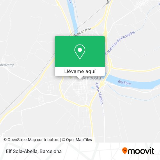 Mapa Eif Sola-Abella