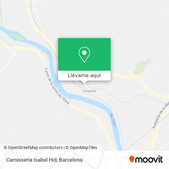 Mapa Carnisseria Isabel Hid
