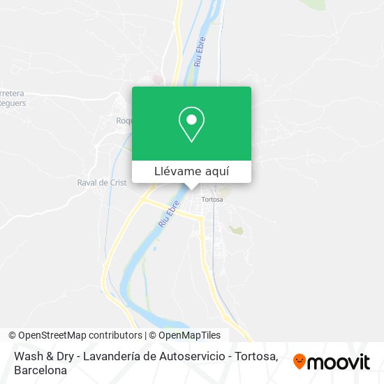 Mapa Wash & Dry - Lavandería de Autoservicio - Tortosa
