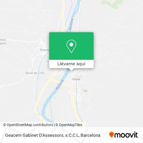 Mapa Geacem Gabinet D'Assessors, s.C.C.L