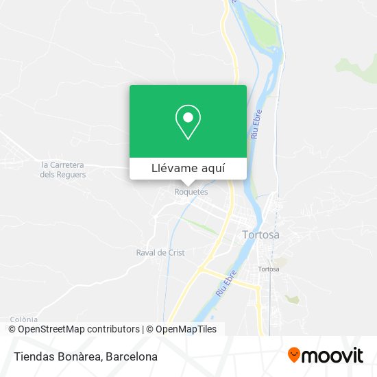 Mapa Tiendas Bonàrea