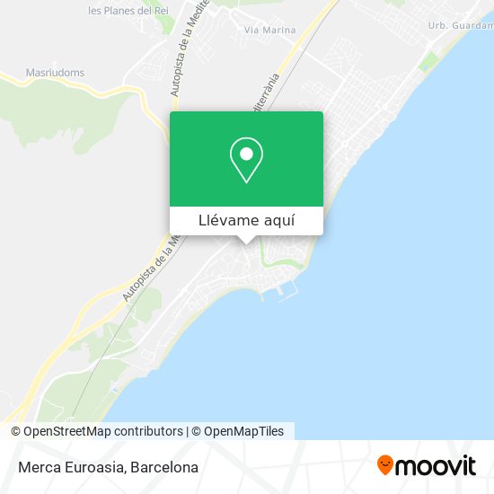Mapa Merca Euroasia
