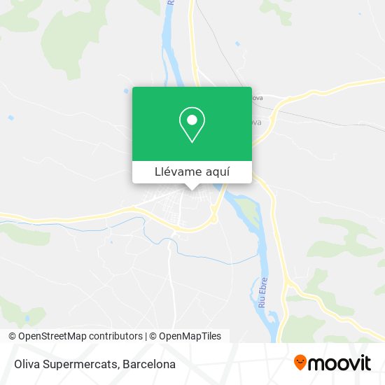 Mapa Oliva Supermercats
