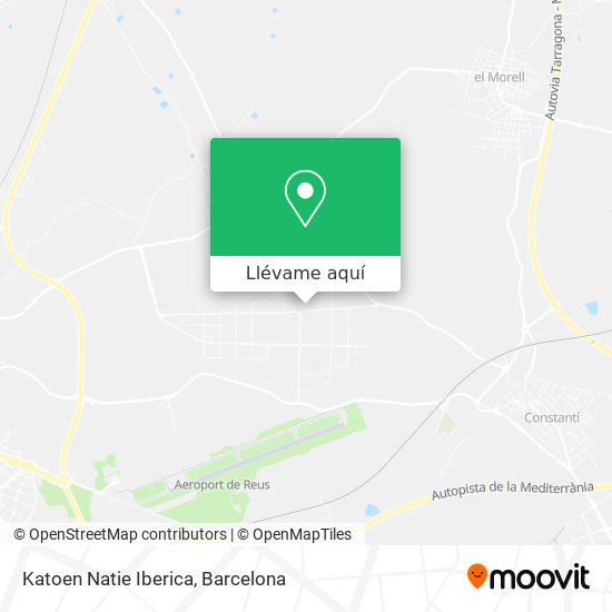 Mapa Katoen Natie Iberica