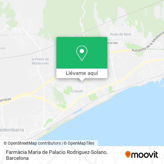 Mapa Farmàcia Maria de Palacio Rodriguez-Solano