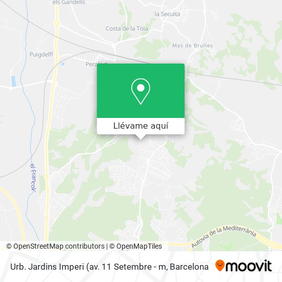 Mapa Urb. Jardins Imperi