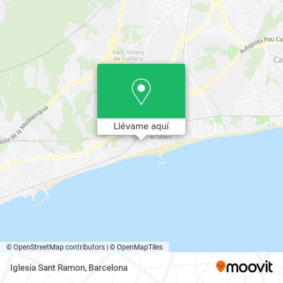 Mapa Iglesia Sant Ramon