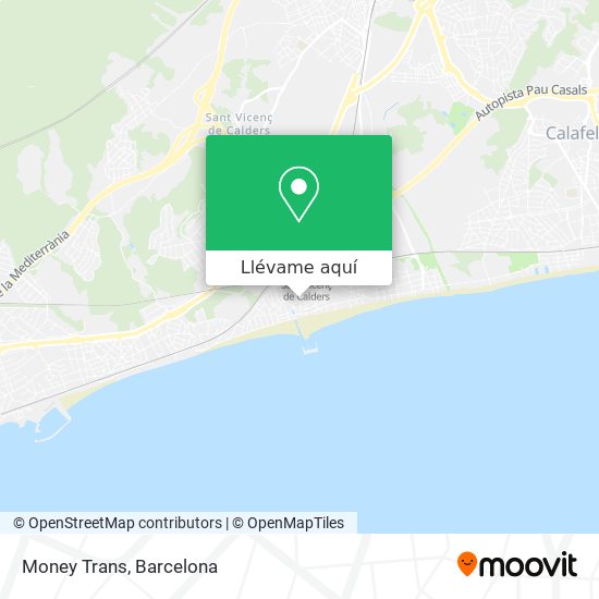 Mapa Money Trans