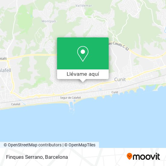 Mapa Finques Serrano
