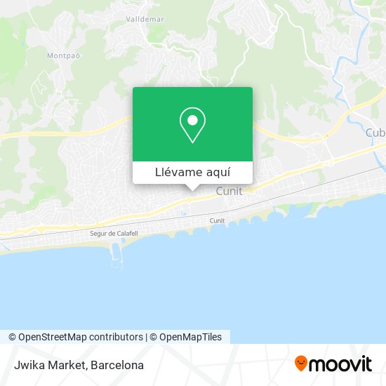 Mapa Jwika Market