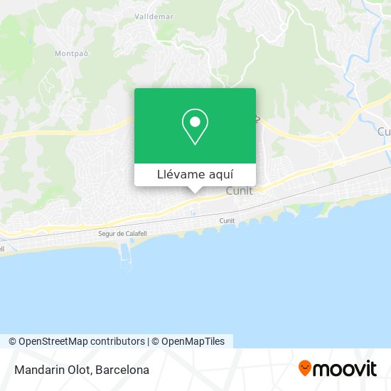 Mapa Mandarin Olot