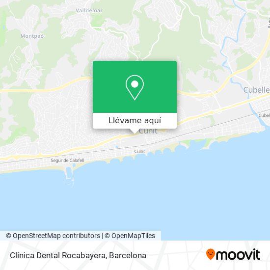Mapa Clínica Dental Rocabayera
