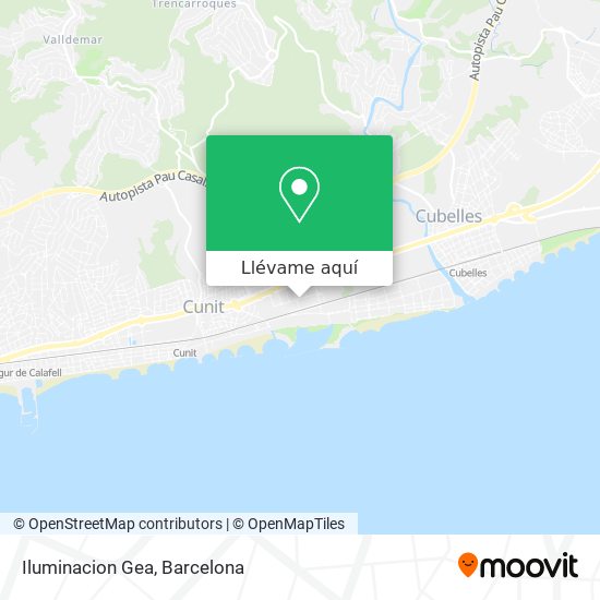 Mapa Iluminacion Gea
