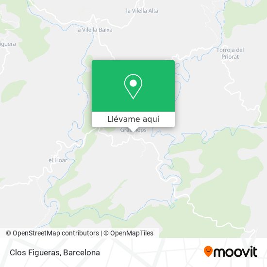 Mapa Clos Figueras