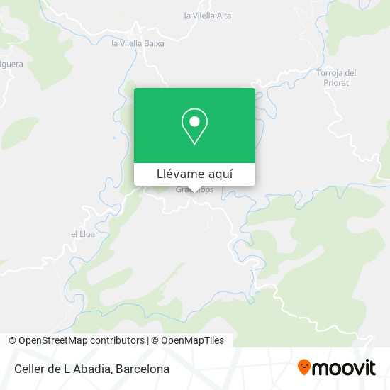 Mapa Celler de L Abadia