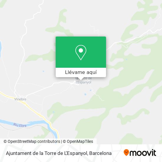 Mapa Ajuntament de la Torre de L'Espanyol