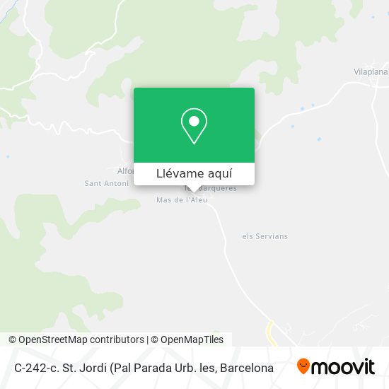 Mapa C-242-c. St. Jordi