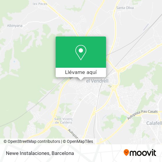 Mapa Newe Instalaciones