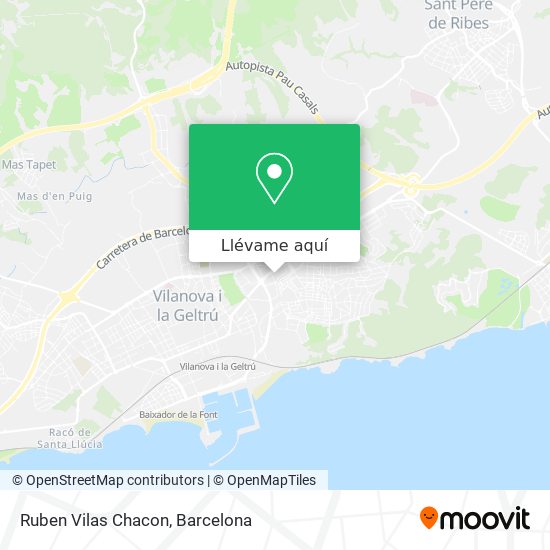 Mapa Ruben Vilas Chacon