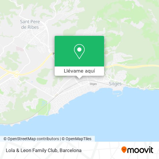 Mapa Lola & Leon Family Club